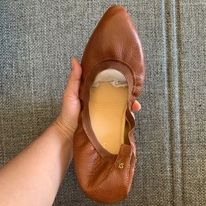 Yosi Samra wrap ballet shoes